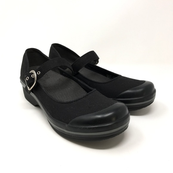 dansko canvas mary janes